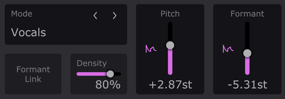 PitchShaper Envelope